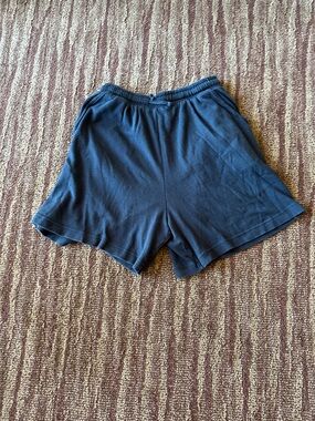 Final Price:  Casual Black Elastic Waist Shorts